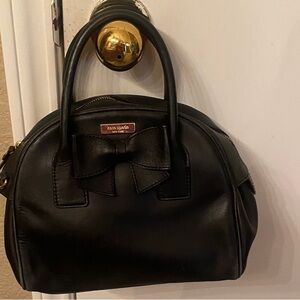 Kate Spade Black Mini Bag with Bow